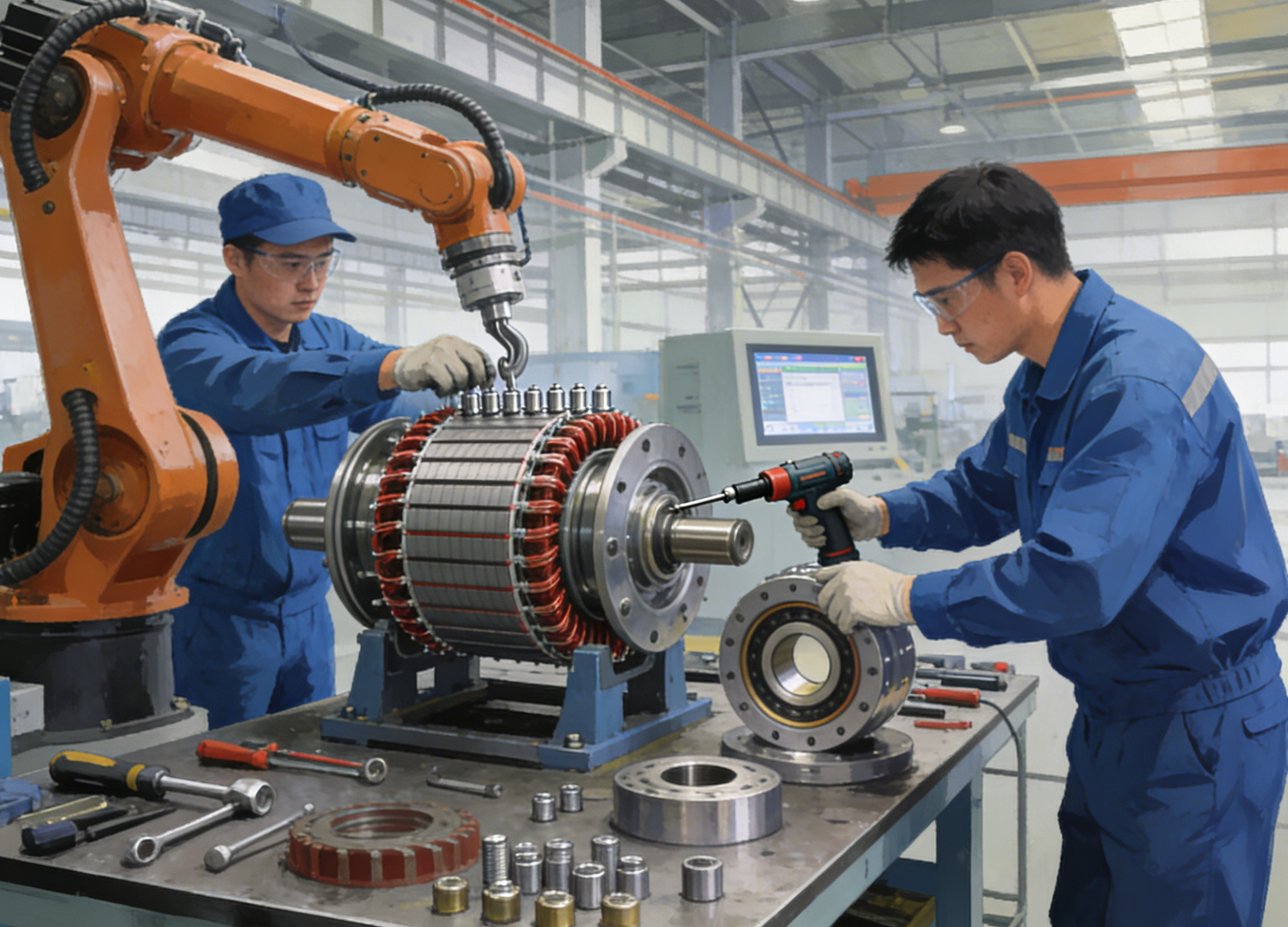 一台发电机的“诞生记”：格睿的全流程品控