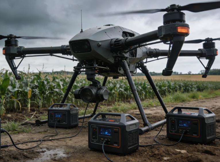 无人机“续航焦虑”终结者！格睿这款小发电机，让作业效率翻翻倍